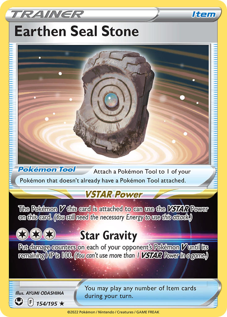 154/195  Earthen Seal Stone