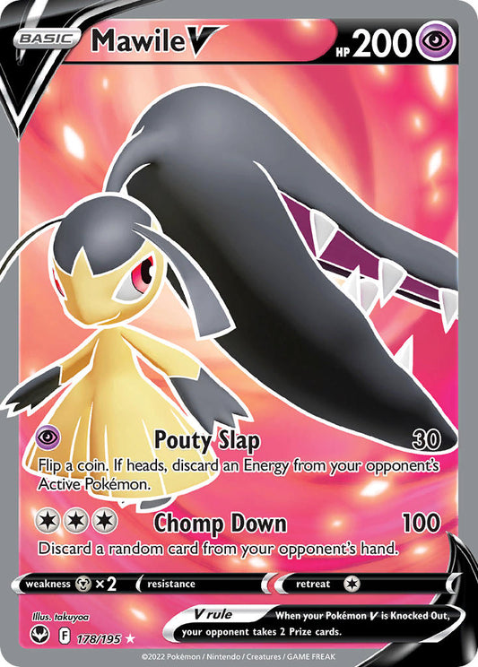 178/195  Mawile V (Full Art)