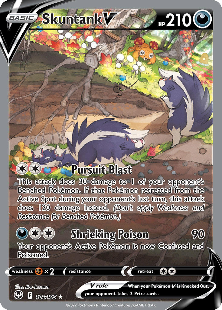 181/195  Skuntank V (Alternate Full Art)