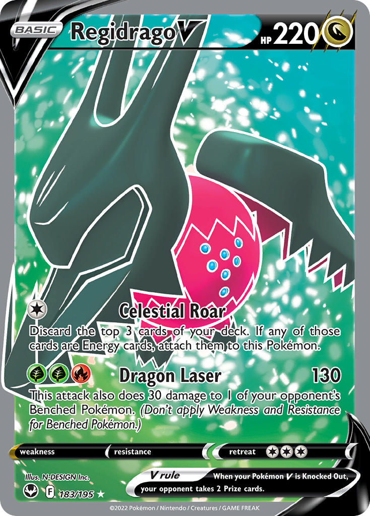 183/195  Regidrago V (Full Art)