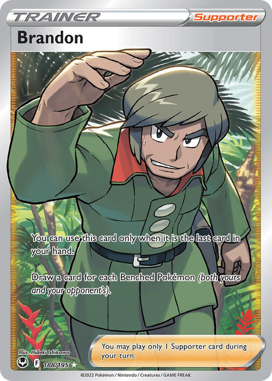 188/195  Brandon (Full Art)