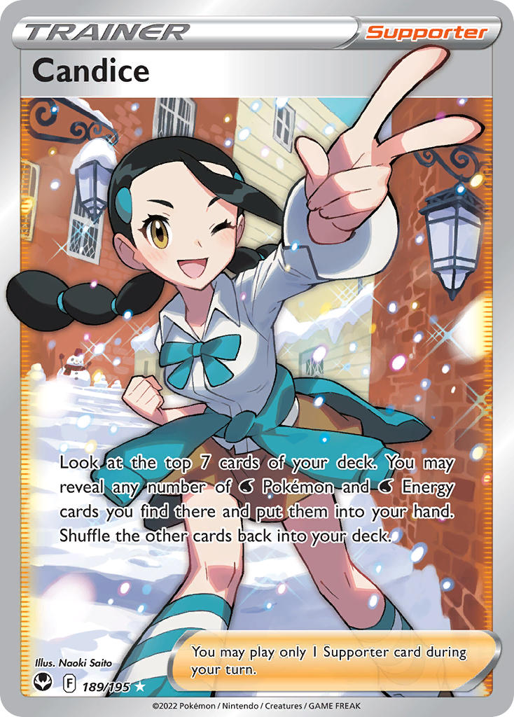 189/195  Candice (Full Art)