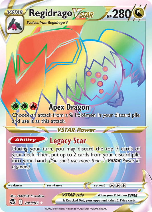 201/195  Regidrago VSTAR (Secret)