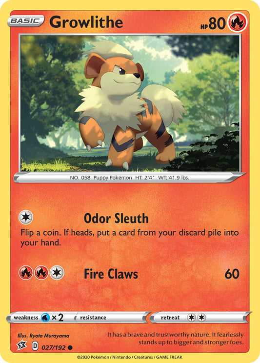 027/192  Growlithe