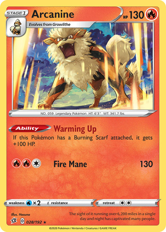 028/192  Arcanine