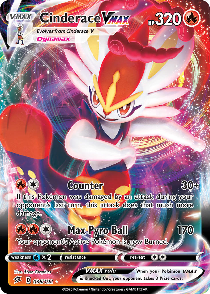 036/192  Cinderace VMAX