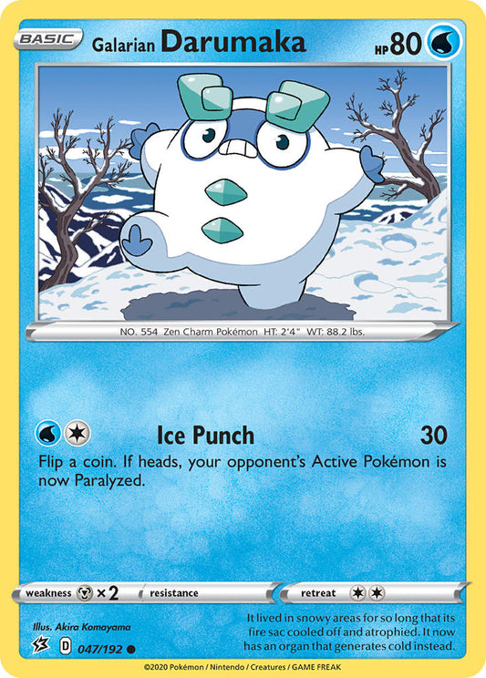 047/192  Galarian Darumaka