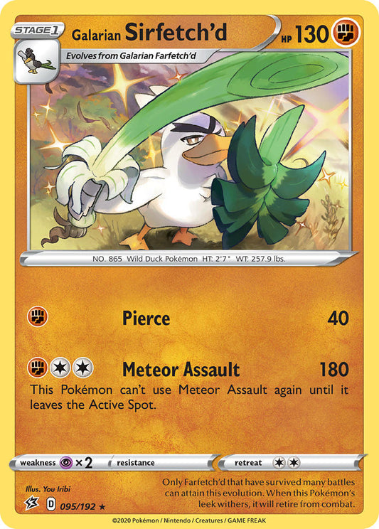 095/192  Galarian Sirfetch'd