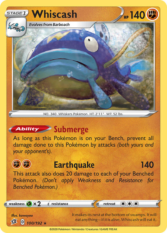 100/192  Whiscash