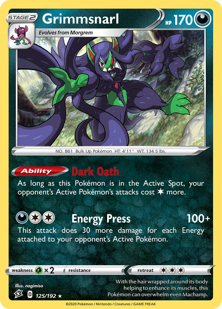 125/192  Grimmsnarl