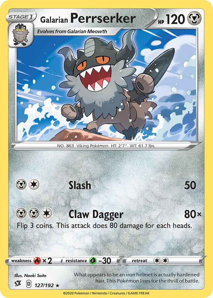 127/192  Galarian Perrserker