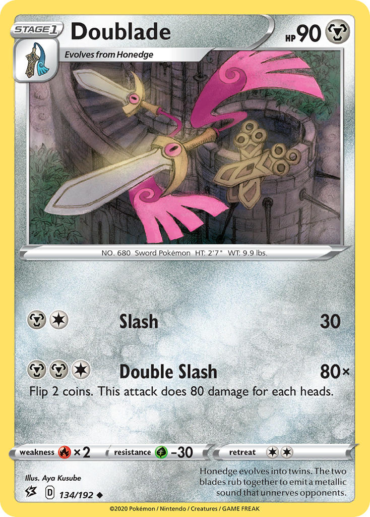 134/192  Doublade