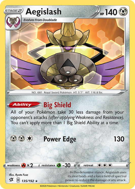 135/192  Aegislash