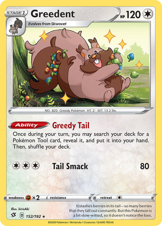 152/192  Greedent