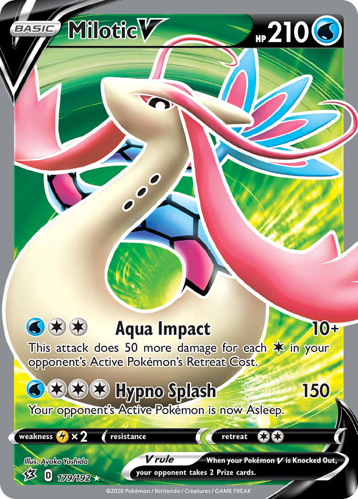 179/192  Milotic V (Full Art)