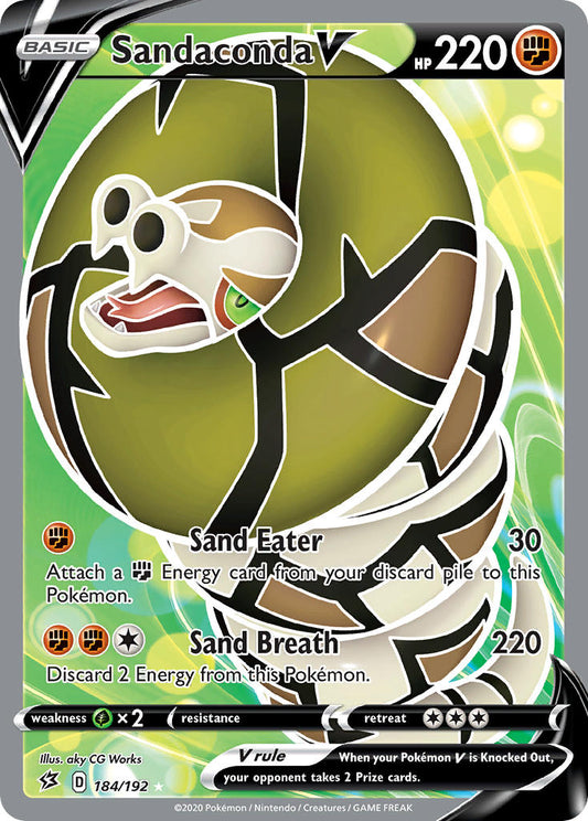 184/192  Sandaconda V (Full Art)