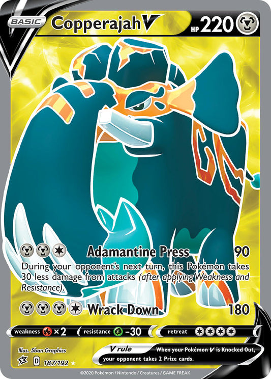187/192  Copperajah V (Full Art)