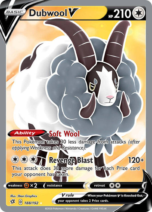 188/192  Dubwool V (Full Art)