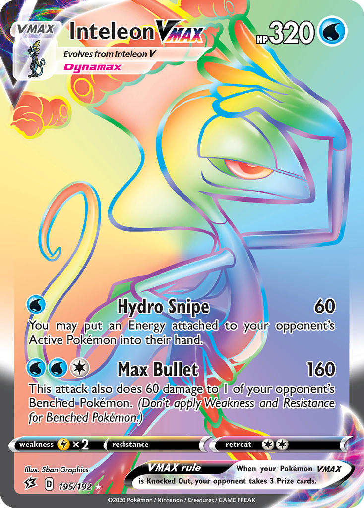 195/192  Inteleon VMAX (Secret)