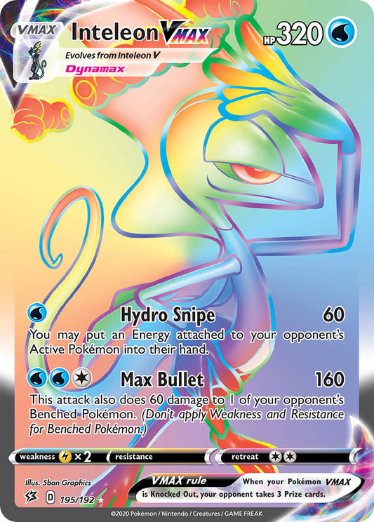 195/192  Inteleon VMAX (Secret)