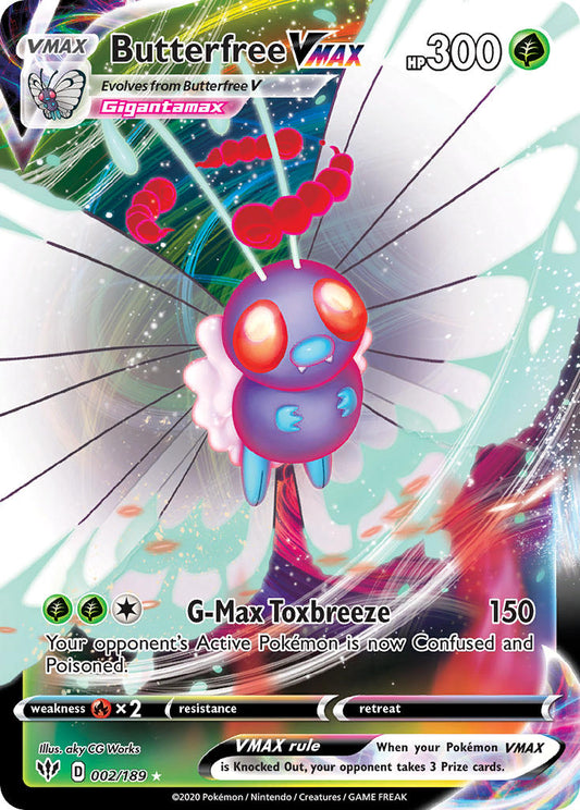002/189  Butterfree VMAX