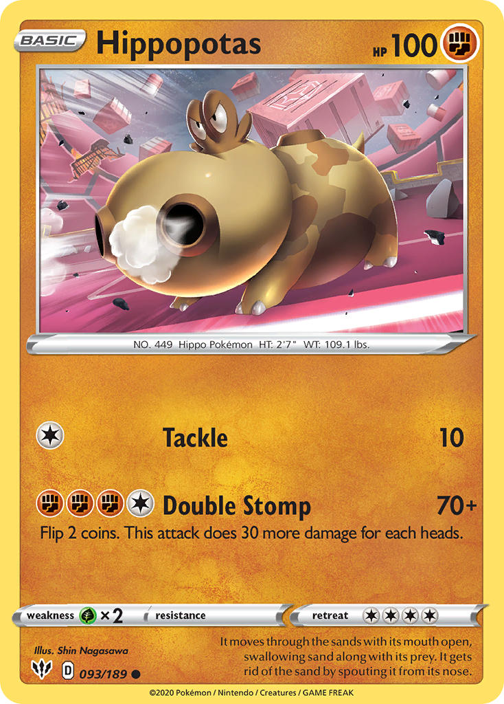 093/189  Hippopotas
