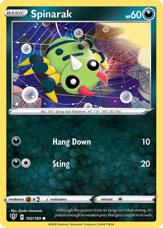 102/189  Spinarak