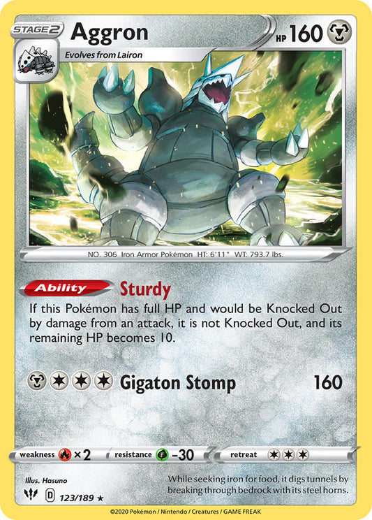 123/189  Aggron