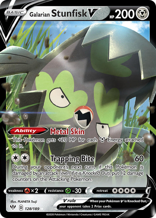 128/189  Galarian Stunfisk V
