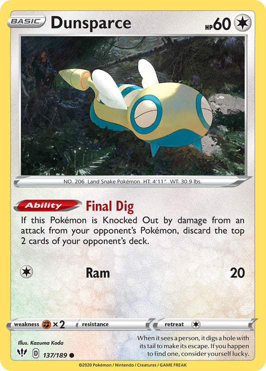 137/189  Dunsparce