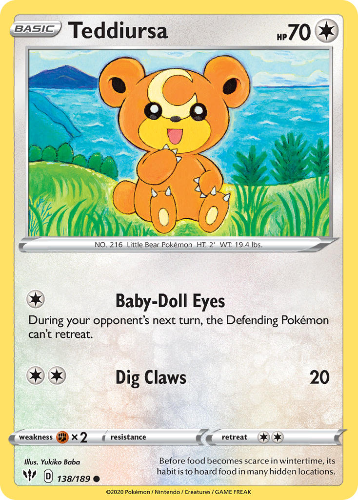 138/189  Teddiursa