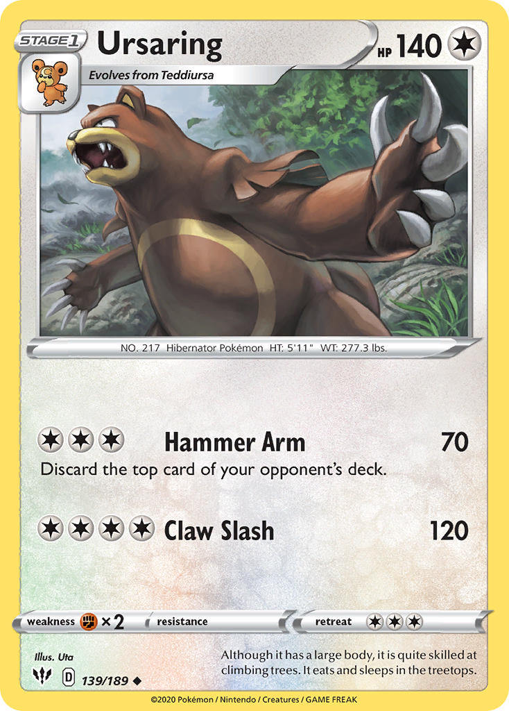 139/189  Ursaring