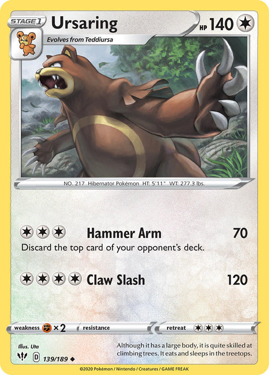 139/189  Ursaring