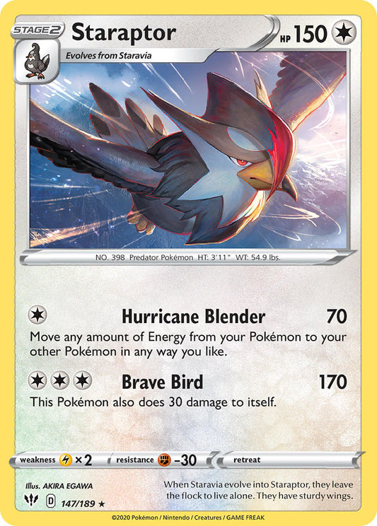 147/189  Staraptor