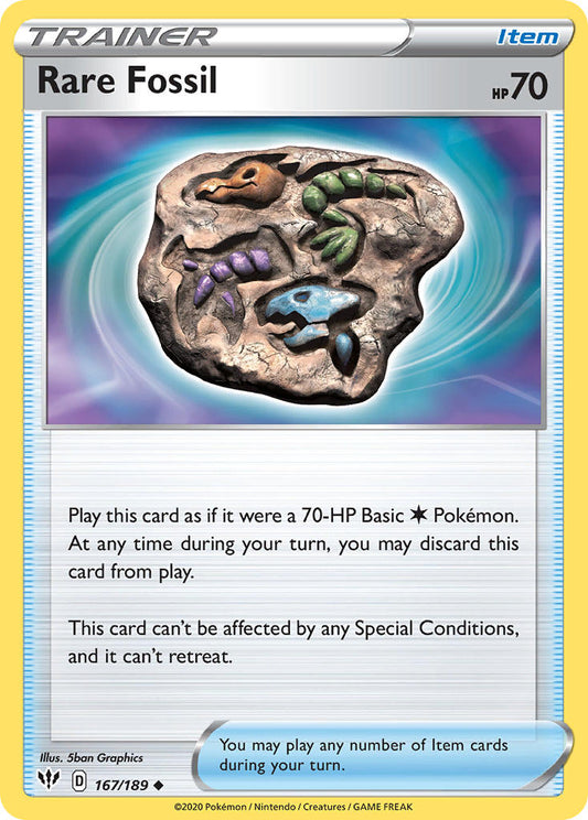167/189  Rare Fossil