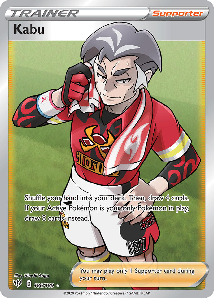 186/189  Kabu (Full Art)