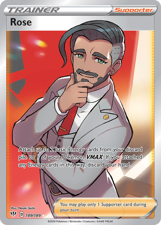 189/189  Rose (Full Art)