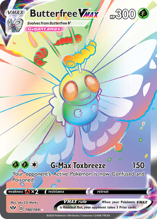 190/189  Butterfree VMAX (Secret)