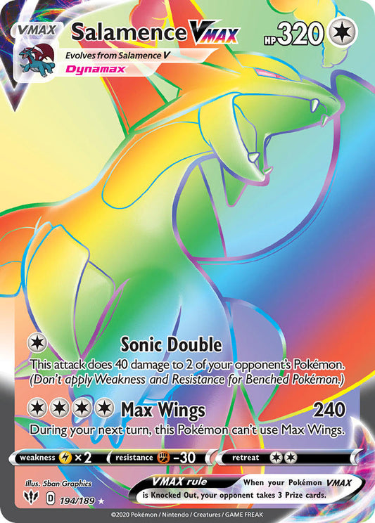194/189  Salamence VMAX (Secret)