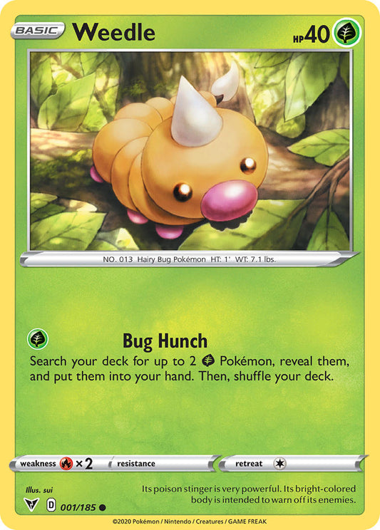001/185  Weedle