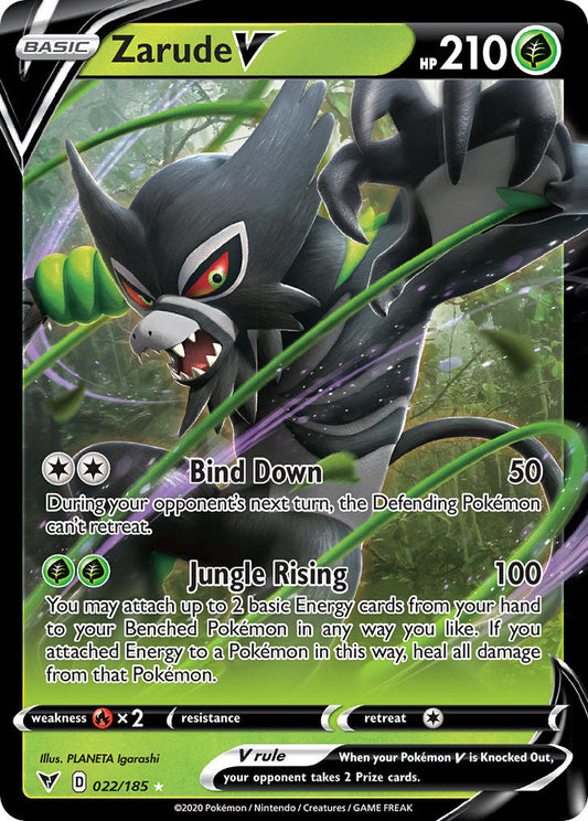 022/185  Zarude V