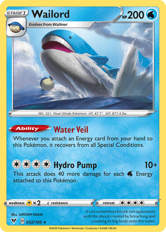 032/185  Wailord