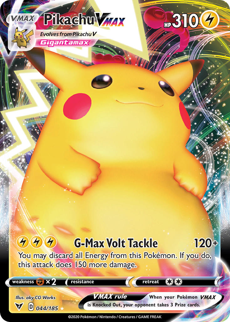 044/185  Pikachu VMAX