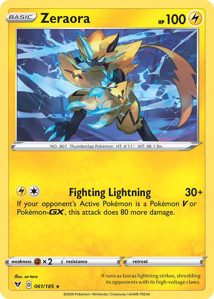 061/185  Zeraora