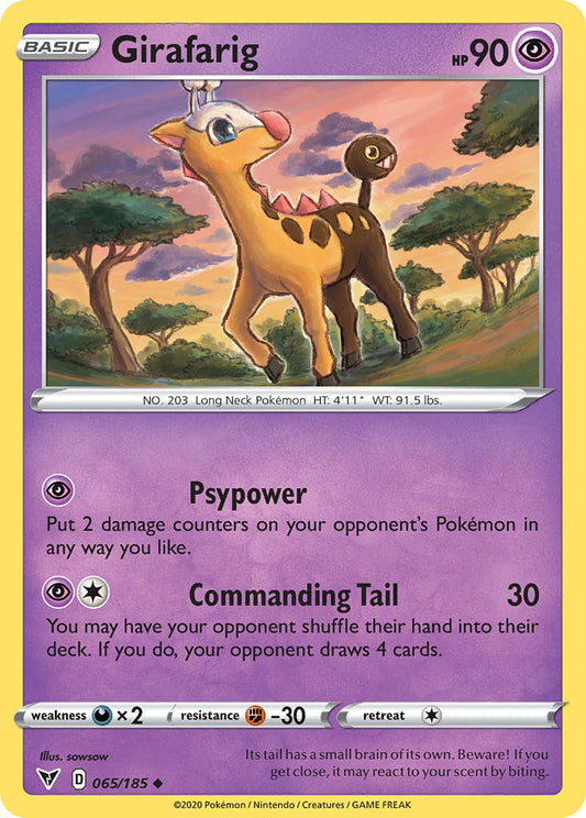 065/185  Girafarig