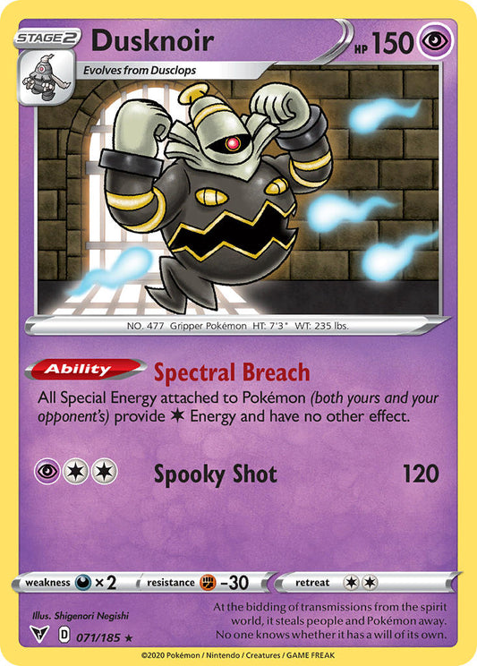 071/185  Dusknoir