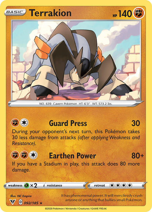 092/185  Terrakion