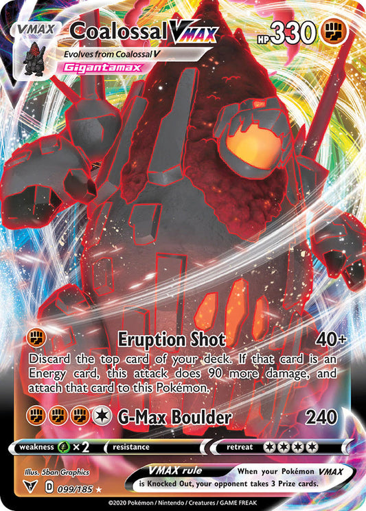 099/185  Coalossal VMAX