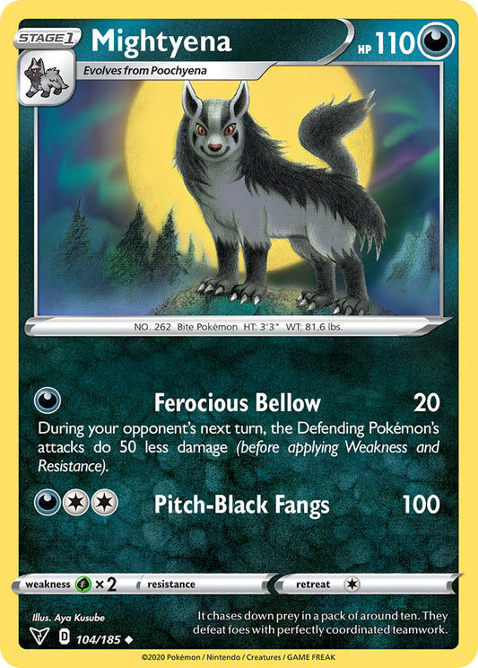 104/185  Mightyena