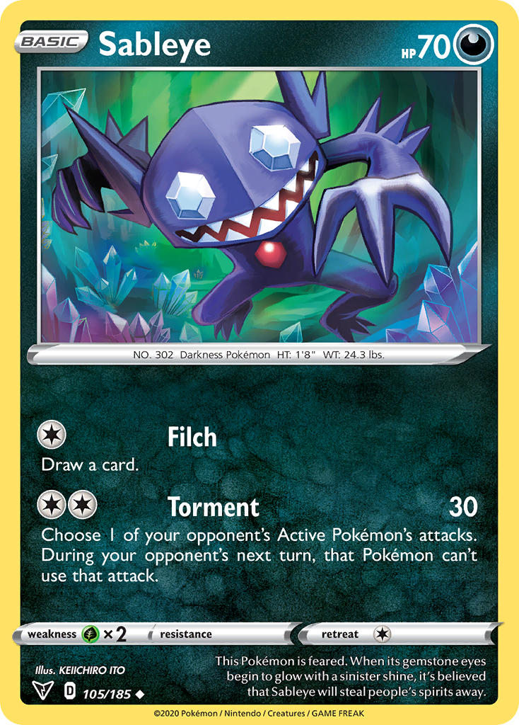 105/185  Sableye